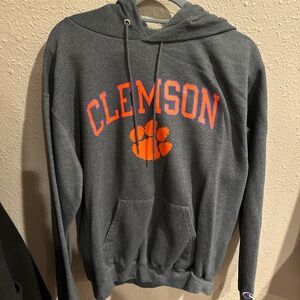 Champion Dark Gray Clemson Men's Hoodie
